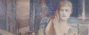 Fernand Khnopff At the Seaside Germany oil painting artist